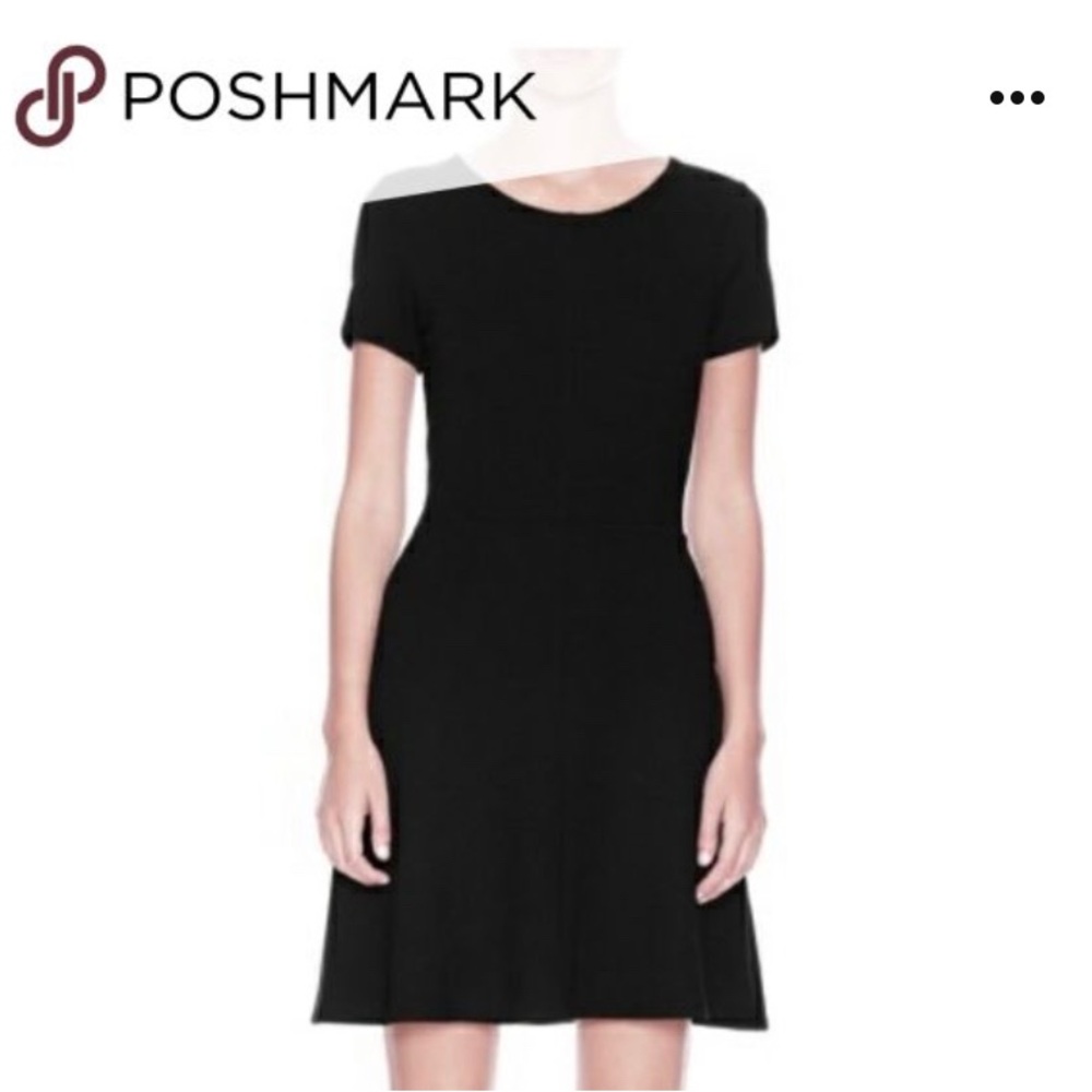 Theory Black Mini Dress